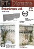 RT-Diorama 35016 Embankment wall (4pcs) 1/35